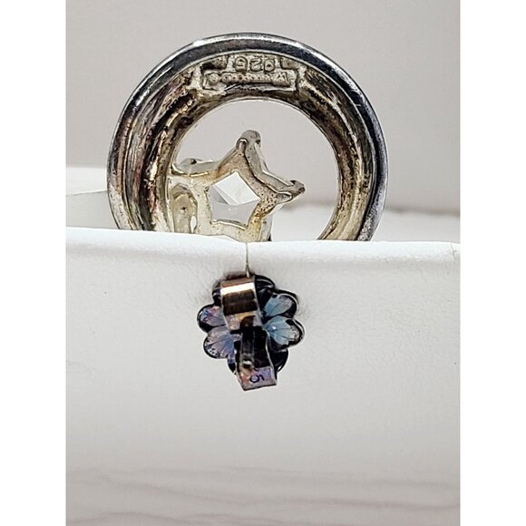 Waterford Sterling Silver Star Stud Earrings With Cubic Zirconia In Gift Box - Picture 7 of 13